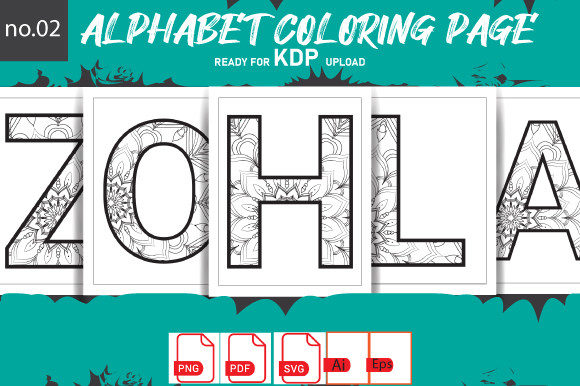 Alphabet Coloring Upper Mom SVG Bundle2 Review
