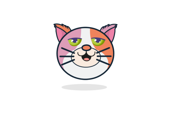 Cat Face Funny Graphics