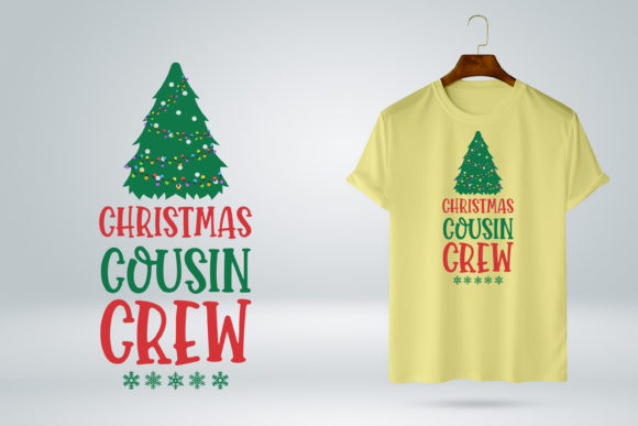 Christmas Cousin Crew Graphics & T-Shirt Designs