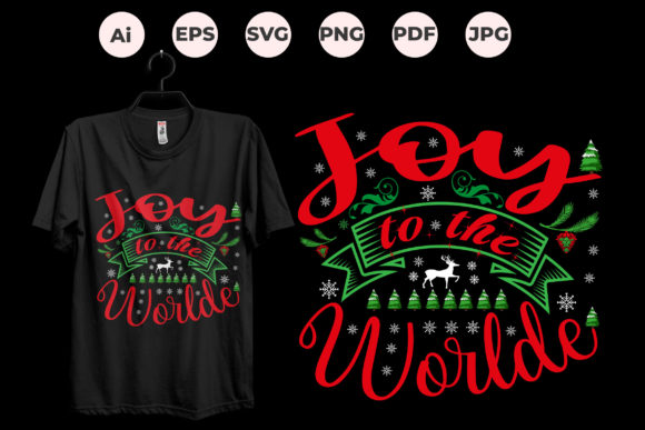 Christmas T-Shirt Design Graphics for Crafters