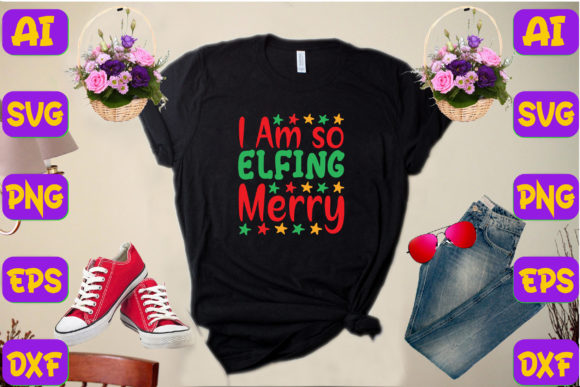 Elfing Merry Graphics for T-Shirt Designs