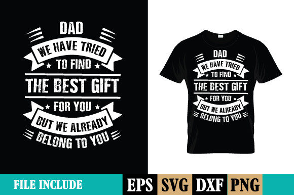 Funny Fathers Day Shirt Dad from Daughte Graphics
