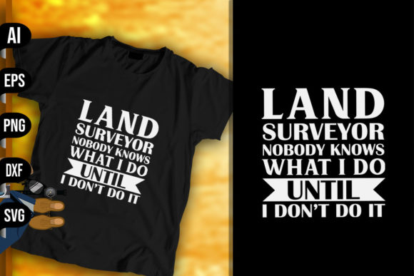 Funny Land Surveyor Graphics for Local Business Branding
