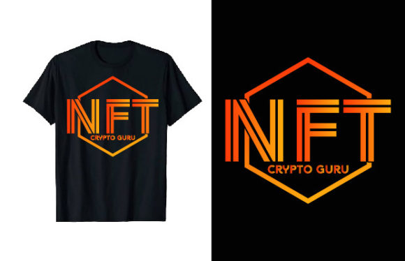 Funny NFT Crypto Bitcoin T-Shirt Design Graphics