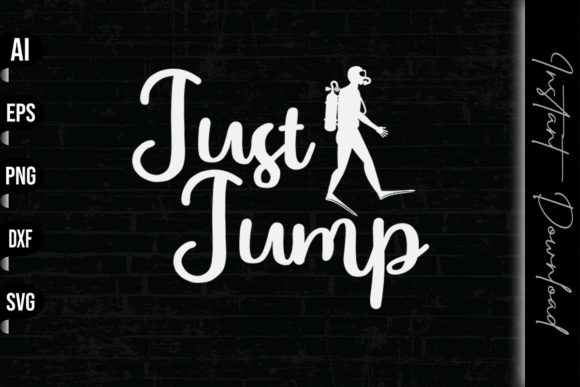 Just Jump Funny Scuba Diving