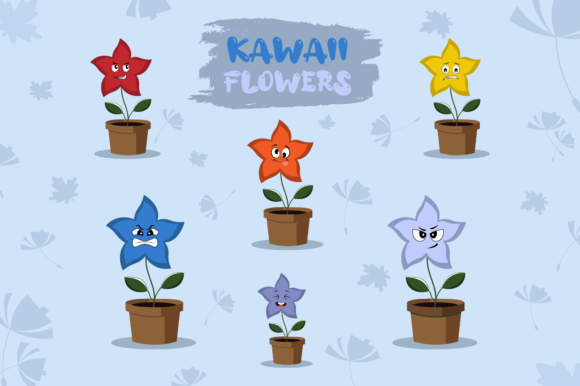 Kawaii Plant Funny Graphics