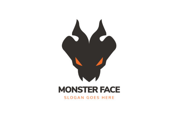 Monster Face Ant Logo: Graphics & Logos for Crafters