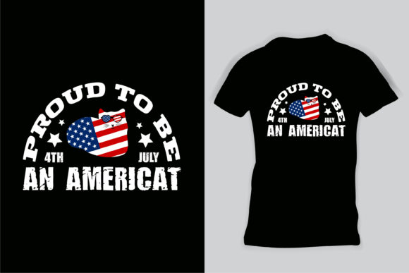 Proud to Be Americat Graphics for Print Templates